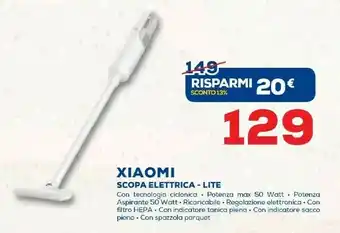 Euronics Xiaomi Scopa Elettrica LITE offerta