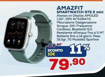 Euronics Amazfit Smartwatch offerta