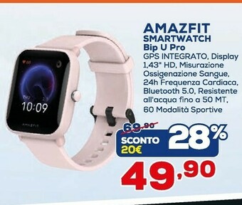 Euronics Amazfit Smartwatch offerta