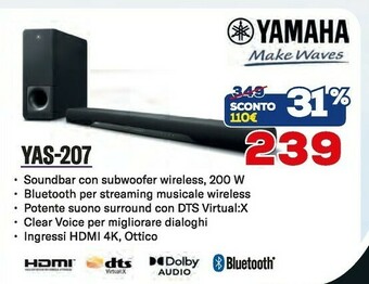 Euronics Soundbar offerta