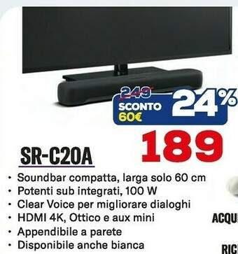 Euronics Soundbar offerta