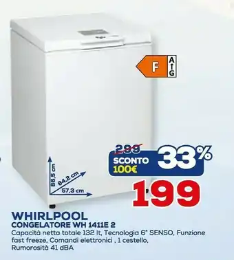 Whirlpool Congelatori a pozzetto