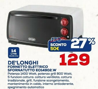 Euronics Forno elettrico offerta