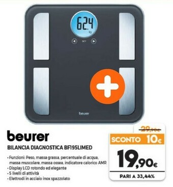 Beurer Beurer Bilancia Diagnostica BF195LIMED