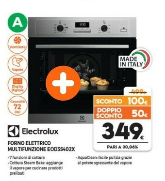 Expert Electrolux EOD3S402X offerta