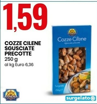 Athena Cozze Cilene Sgusciate Precotte