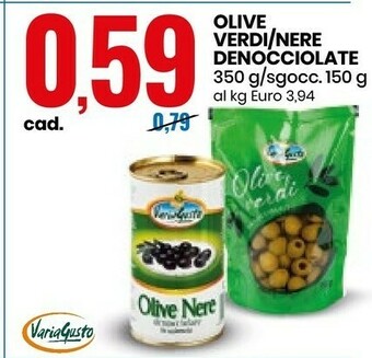 Eurospin Varia Gusto Olive Verdi offerta