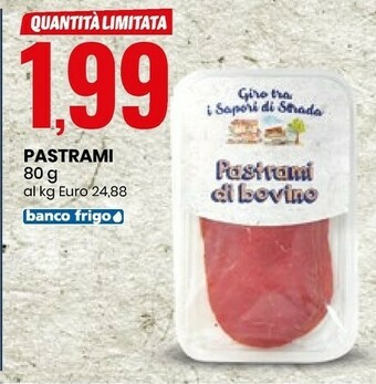 Eurospin Giro Tra I Sapori Di Strada Pastrami offerta