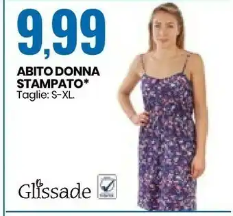 Glissade Abito Donna Stampato