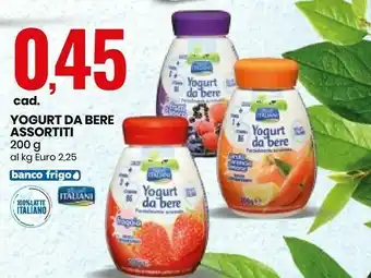 Eurospin Pascoli Italiani Yogurt Da Bere offerta