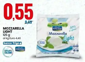 Eurospin Pascoli Italiani Mozzarella Light offerta