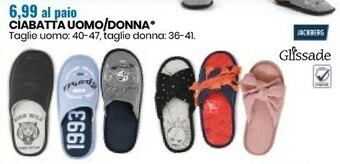 Eurospin Ciabatta Uomo/Donna offerta