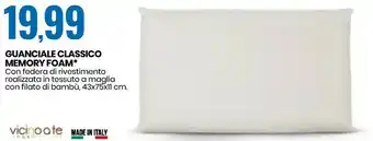 Eurospin Vicino A Te Guanciale Classico Memory Foam offerta
