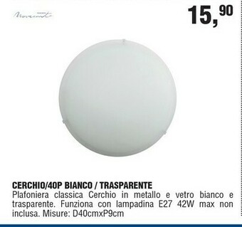 BricolaRge Plafoniere offerta