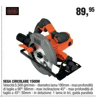 Sega circolare