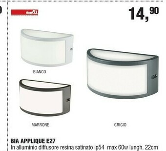 BricolaRge Applique offerta