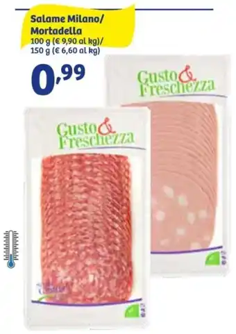 In'S Mercato Salame Milano/Mortadella 100 g/150 g offerta