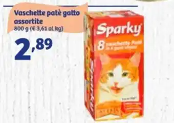 In'S Mercato Vaschetta patè gatto assortite 800 g offerta