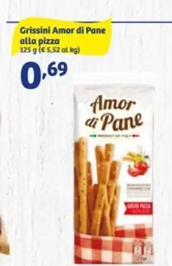 In'S Mercato Grissini Amor di Pane alla pizza 125 g offerta