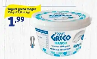 In'S Mercato Yogurt greco magro 500 g offerta
