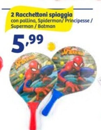 2 Racchettoni spiaggia