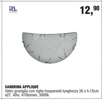BricolaRge Applique offerta