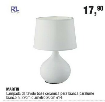 BricolaRge Lampade da tavolo offerta
