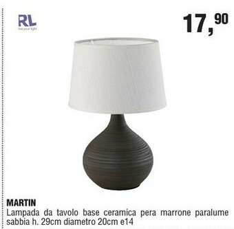 BricolaRge Lampade da tavolo offerta