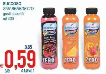 MD Discount San Benedetto Succoso 400 ml offerta