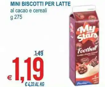 MD Discount Mini Biscotti per latte 275 g offerta
