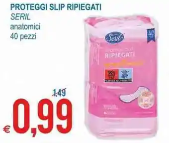 MD Discount Seril Proteggi Slip Ripiegati 40 pezzi offerta