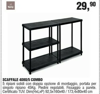 BricolaRge Scaffali offerta