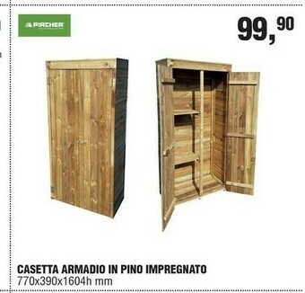 BricolaRge Casette in legno offerta