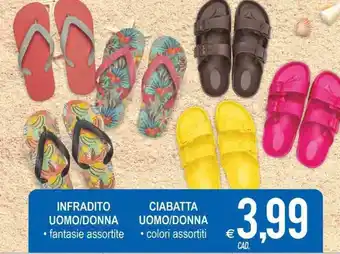 MD Discount Infradito uomo/donna , Ciabatta uomo/donna offerta