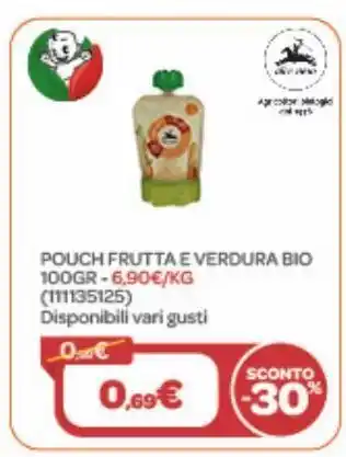 Pouch frutta e verdura bio