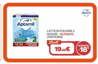 Bimbo Store Latte in polvere 2 1200gr offerta