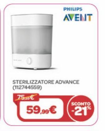 Bimbo Store Sterilizzatore advance offerta