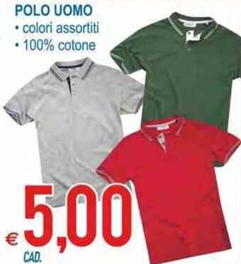 MD Discount Polo Uomo offerta