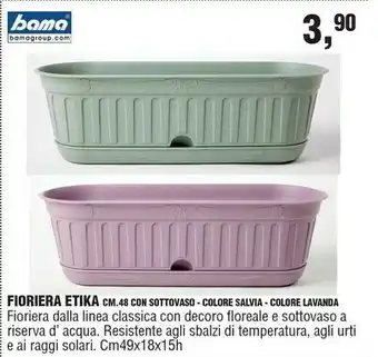 BricolaRge Sa.vi. Fioriere offerta