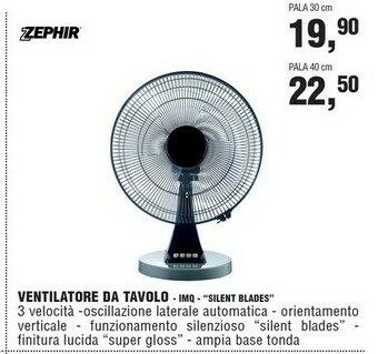 BricolaRge Zephir Ventilatore offerta