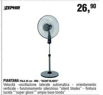 BricolaRge Zephir Ventilatore offerta