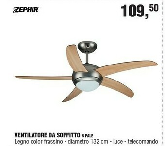 BricolaRge Zephir Ventilatore offerta