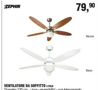 BricolaRge Zephir Ventilatore offerta