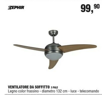 BricolaRge Zephir Ventilatore offerta