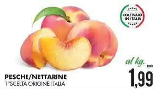 Pesche/Nettarine 1°Scelta Origine Italia