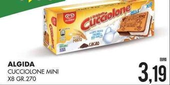 Mazzeo Giocattoli Algida Cucciolone Mini X8 gr. 270 offerta