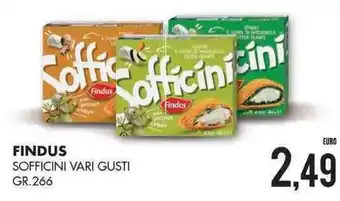 Mazzeo Giocattoli Findus Sofficini Vari Gusti gr. 266 offerta