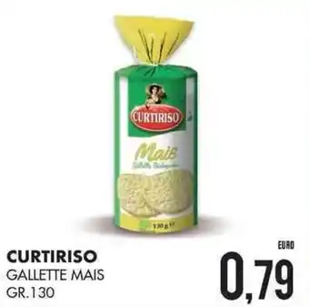 Mazzeo Giocattoli Curtiriso Gallette Mais gr. 130 offerta