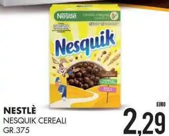 Mazzeo Giocattoli Nestlè Nesquik Cereali gr. 375 offerta