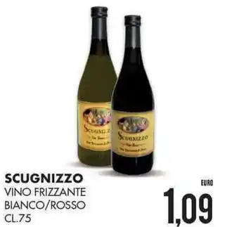 Mazzeo Giocattoli Scugnizzo Vino Frizzante Bianco/Rosso cl. 75 offerta